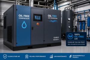 Home oil free compressor